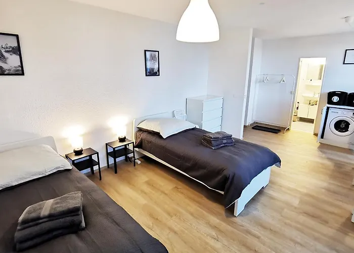 Апартаменты Da01 - Gemuetliches 1-zimmer-apartment Mit Balkon In Дармштадт
